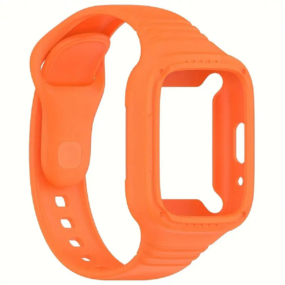 Correa completa De Silicona para Watch 3 Active y Watch 3 lite - Naranja