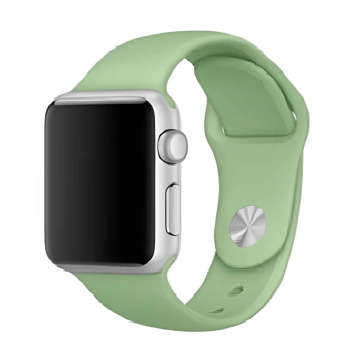 CORREA DE SILICONA VERDE OLIVA PARA APPLEWATCH Y SMARTWATCH 42/44/45/49 MM