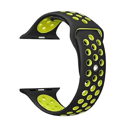CORREA SILICONA DEPORTIVA PARA APPLEWATCH 42/44/45/49MM NEGRO
