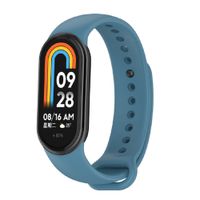 CORREAS DE SILICONA PARA MI BAND 8 - AZUL MARINO