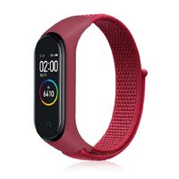 Correa de Nylon para Xiaomi mi band 4/5/6/7 - Rojo