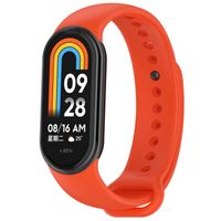 CORREA DE SILICONA PARA MI BAND 8 - NARANJA