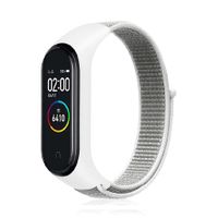 Correas de Nylon para Xiaomi mi band 4/5/6/7 - Blanco