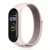 Correa de Nylon para Xiaomi mi band 4/5/6/7 - Rosa