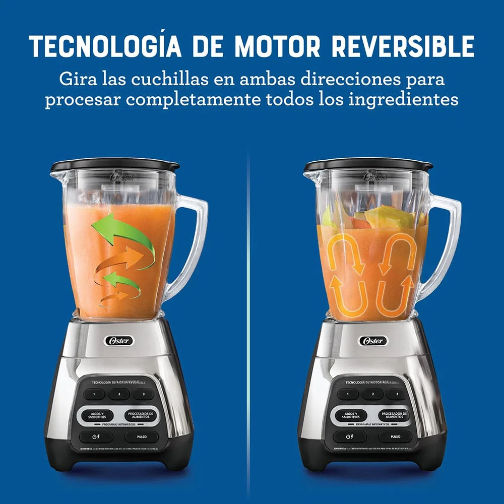 Licuadora Reversible 1.5L Oster BLSTPYG1311-NBG Silver (oferta)