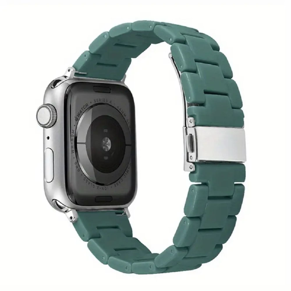 CORREA DE ESLABÓN DE RESINA/ACRÍLICO PARA SMARTWATCH O APPLE WATCH - VERDE