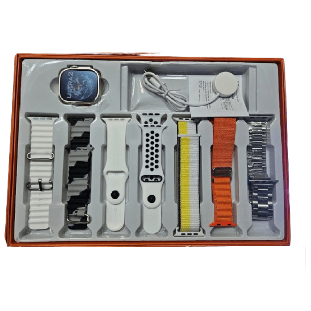 SMARTWATCH ULTRA 7 EN 1 CORREAS INTERCAMBIABLES, CERTIFICACION IP67 - BLANCO