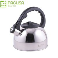 Tetera Acero Inoxidable  Facusa de 2.5 litros con Silbador