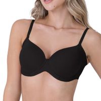 Brasier Caffarena Mujer 82311 Negro 34B