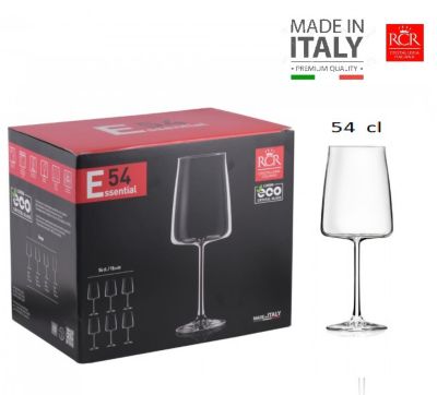 Set de copas x 6 Vino 54 CL. RCR - Hecho en Italia