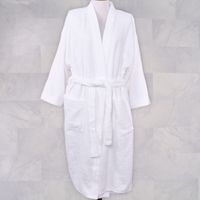 Salida de baño ¨L¨ color blanco de 380 GR - 100 % algodón nacional
