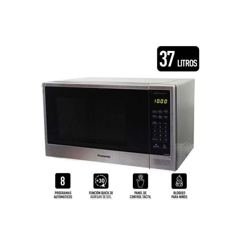Panasonic Horno Microondas NN-SB646SRPK 37L SILVER
