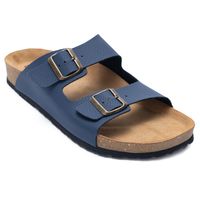 Sandalia Para Hombre Pu Kano Azul Hush Puppies