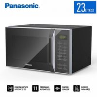 Horno Microondas Panasonic 23 Litros NN-GT34JBRPK Negro