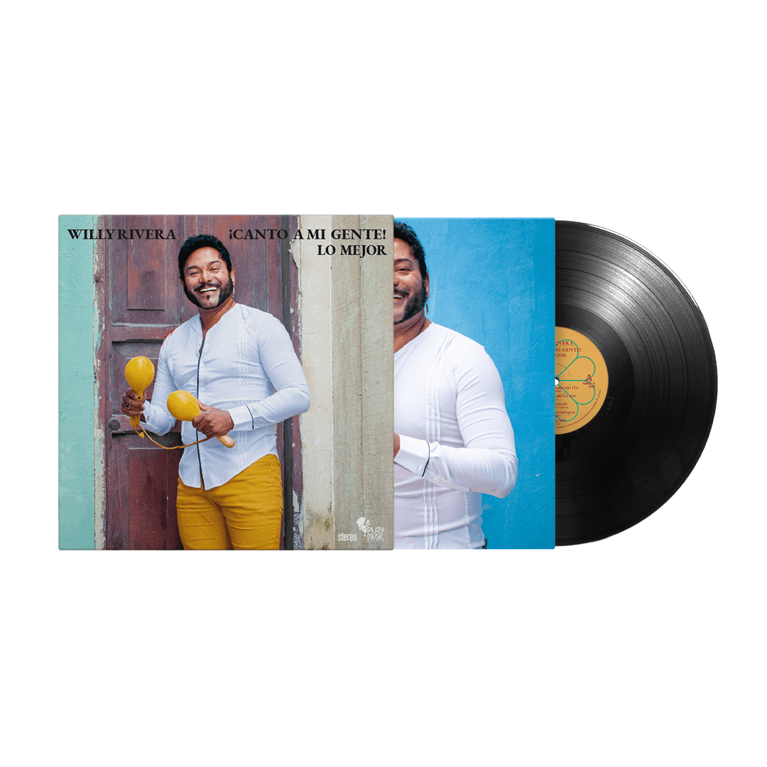 Vinilo Willy Rivera ¡ Canto a mii gente! Lo Mejor