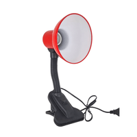Lampara de Escritorio con Clip - ROJO