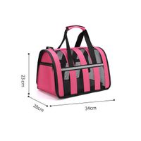BOLSO PLEGABLE PARA MASCOTAS Rosado
