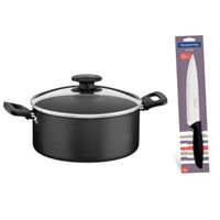 Olla de Antihaderente con tapa Tramontina