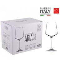 Set de Copas  X 06 Vino  38CL. RCR - HECHO EN ITALIA