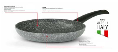 Sarten Roca Volcanica Flonal 24 cm