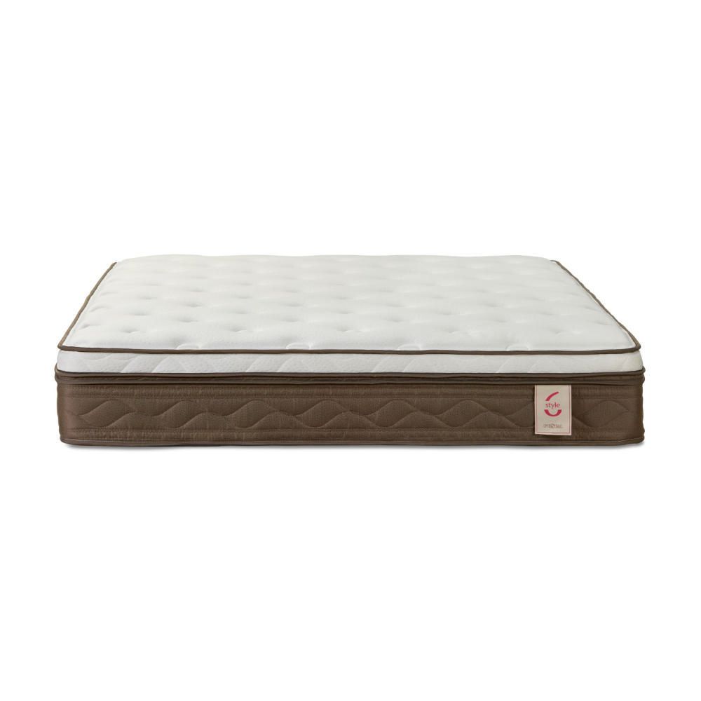 Dormitorio Europeo NS6 King + Respaldo West Café