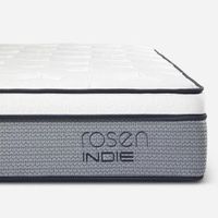 Dormitorio Europeo Indie Queen + Respaldo West Niebla