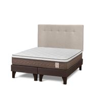 Dormitorio Europeo NS6 Queen + Respaldo N.Bennet Natural