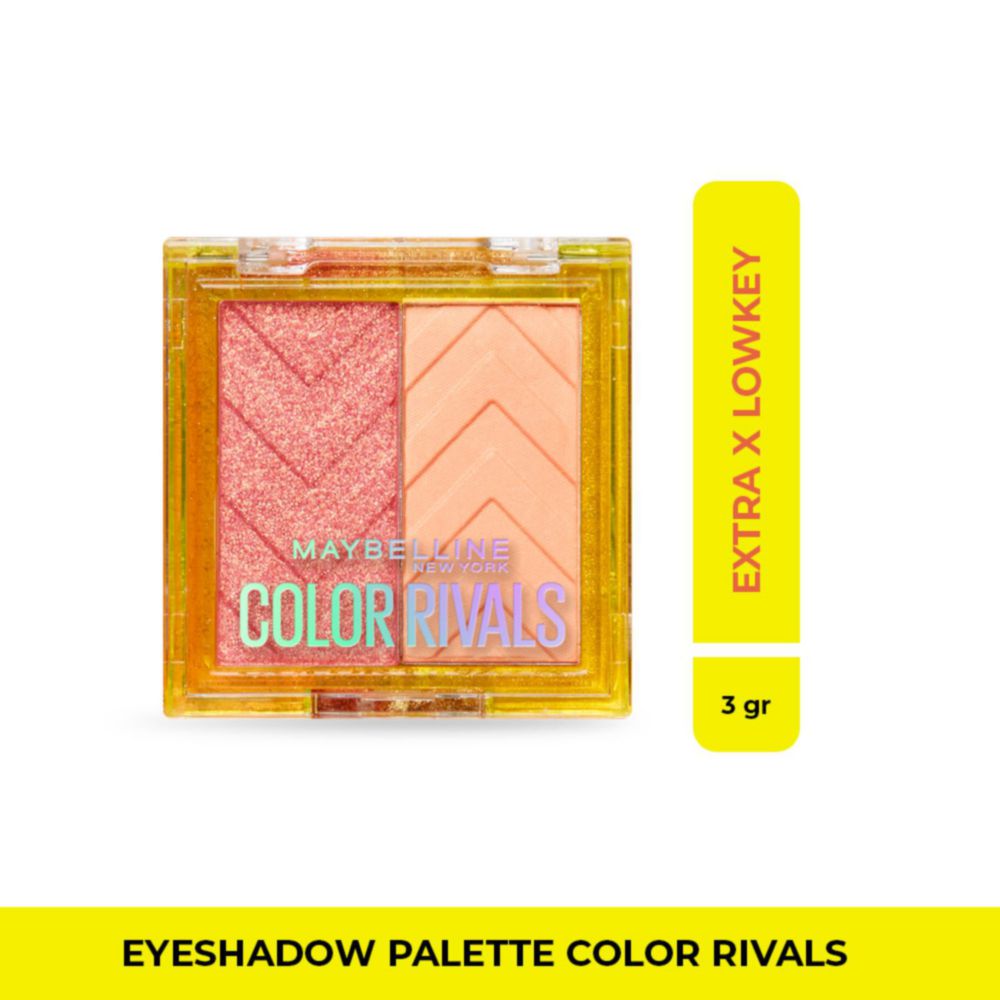 Sombras De Ojos Color Rivals Maybelline Extra X Lowkey