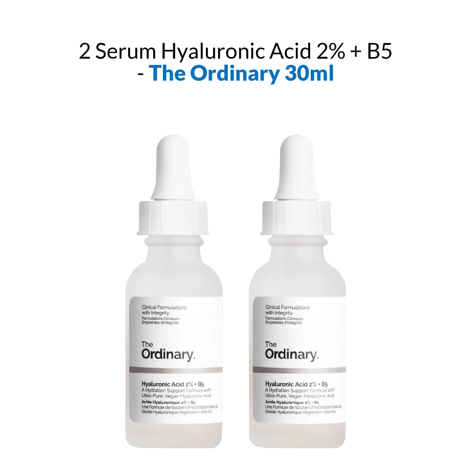 2 Serum Hyaluronic Acid 2% + B5 - The Ordinary 30ml