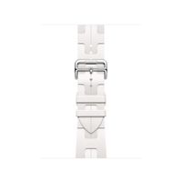 Correa de silicona con relieve para watch 44/45/46/49mm - Blanco