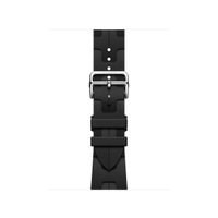Correa de silicona con relieve para watch 44/45/46/49mm - Negro