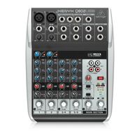 Behringer Q802 Usb Mezclador Mixer Xenyx Interfaz + Compresor