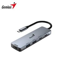 Hub Usb-C Genius Uh-500 Color Plata
