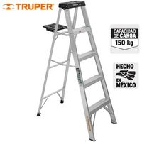 Escalera tijera 4 peldaños capacidad de carga 150 kg - truper