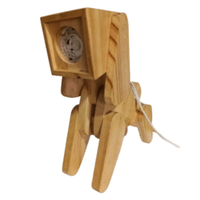 Lampara Perrito de Madera Scott  Muebles Bonno