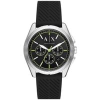 Reloj Armani Exchange Giacomo AX2853 Fecha Cronómetro Correa de Silicona