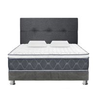Dormitorio FORLI Vento 2 Plazas Blanco/Gris