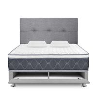 Dormitorio Sabanera FORLI Vento 2 Plazas Blanco/Gris