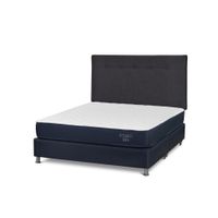 Dormitorio Americano Upline King + Respaldo N.Bennet Grafito