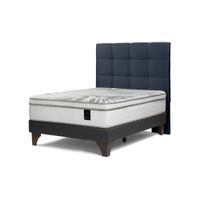 Dormitorio Art 4 1.5 Plazas Respaldo Issey Azul