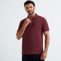 Polo Malabar Pique Burgundy Hombre