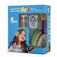 Audifonos Para Niños C/Cable Sound Art Xtech - Amarillo