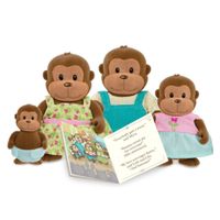 Figuras Lil Woodzeez Familia Mono
