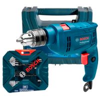 Taladro Percutor Gsb 550 Re Bosch 550W+ X-Line 41 Accesorios