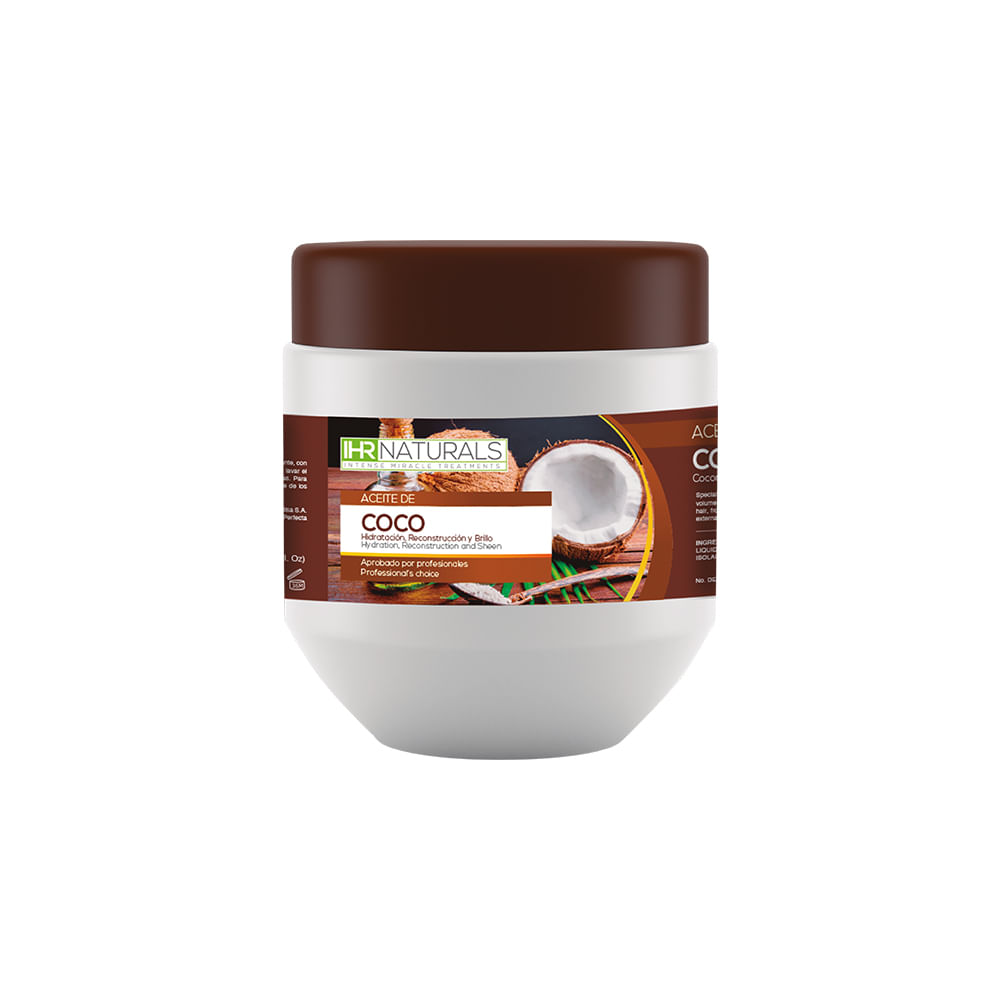 Mascarilla de Cabello ""Aceite de Coco"" 400ml IHR