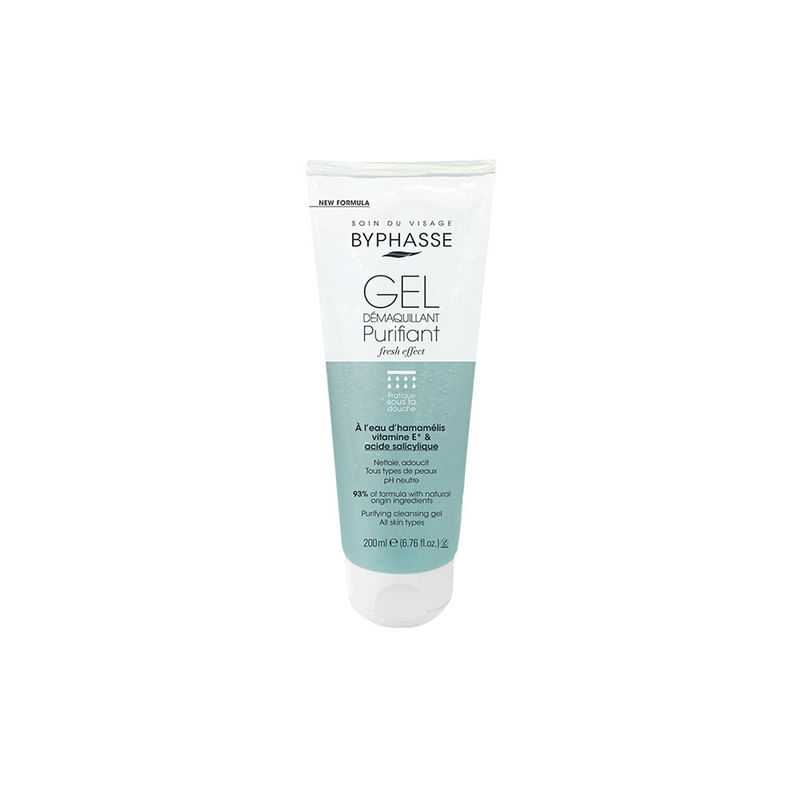 Gel Limpiador Desmaquillante Purificante 200ml BYPHASSE
