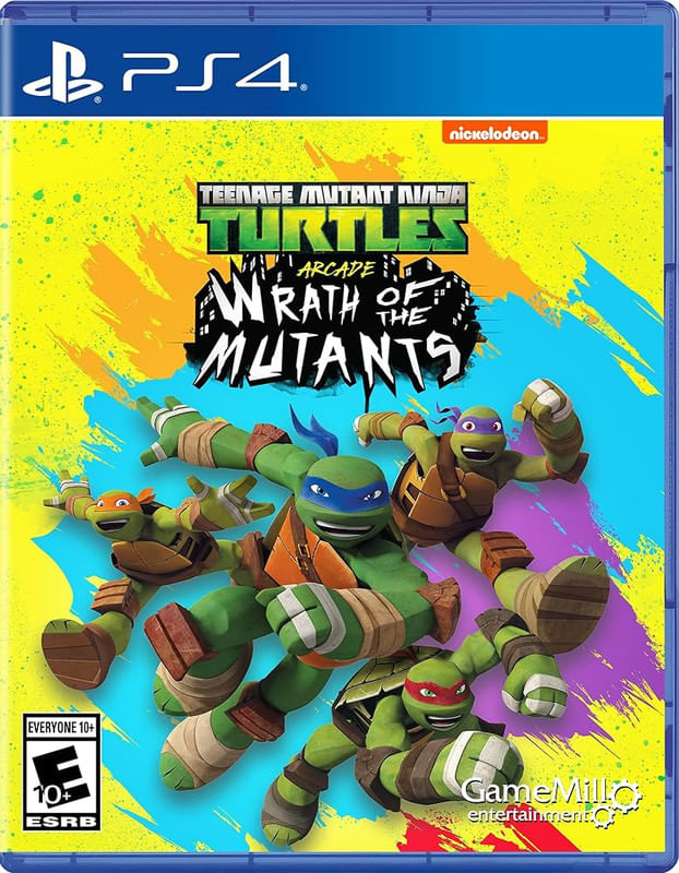Tortugas Ninja Arcade Wrath of the Mutants PlayStation 4
