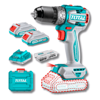 Taladro atornillador chuck metalico 60 Nm 20v Total
