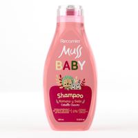 Shampoo MUSS BABY Romero y Seda Frasco 400ml