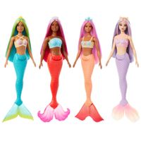 Muñeca BARBIE Sirenas con Cabello de Colores